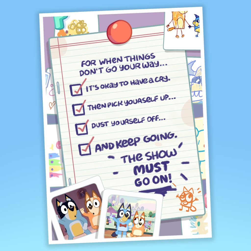 Chilli's checklist for when things go wrong and don't go your way...